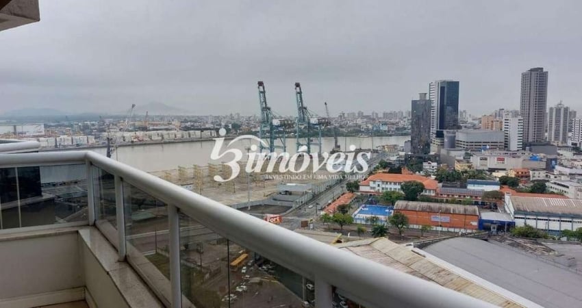 Apartamento semimobiliado à venda, 3 quartos sendo 1 suíte, 2 vagas, Edifício Jardim das Águas, Bairro Centro, Itajaí-SC