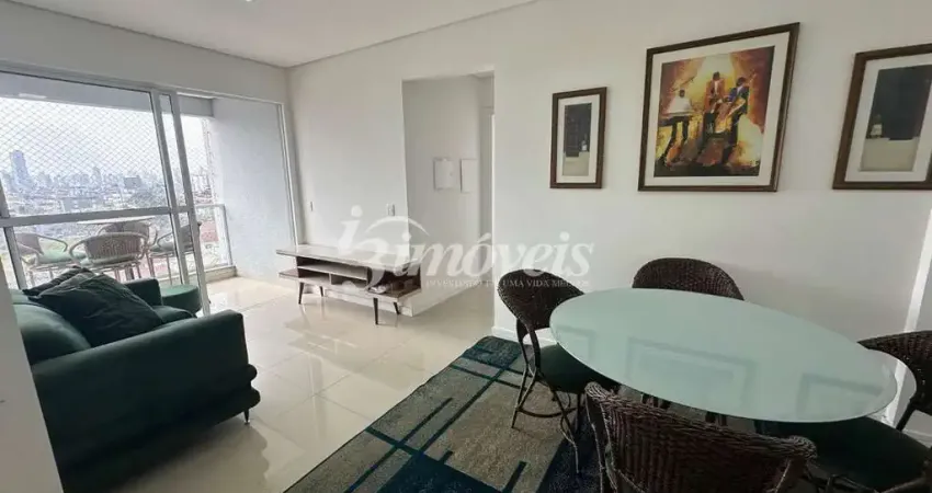 Apartamento para locação anual, mobiliado, decorado e equipado, com 2 quartos (sendo duas suítes), 1 vaga de garagem, Château Blanc Residence, Bairro Dom Bosco, Itajaí-SC