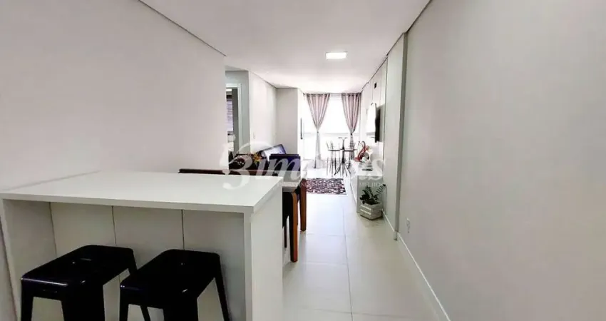 Apartamento mobiliado à venda, 2 quartos, 1 vaga, edifício residencial arboreto, bairro são judas, itajaí-sc