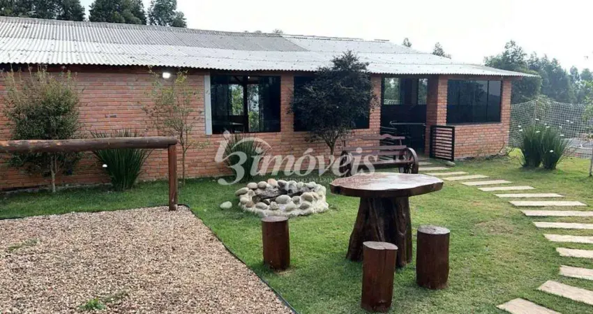 Chácara à venda, 3 quartos, espaço para festa, piscina, campo de futebol, 3 chalés - bairro rio do meio, camboriú -sc