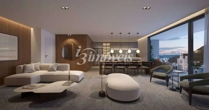 Apartamento à venda, 2 quartos sendo 1 suíte, 2 vagas, edifício volo riviera, bairro fazenda, itajaí-sc