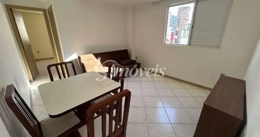 Apartamento para locação anual semimobiliado, com 1 quarto, 1 vaga de garagem, no bairro centro, balneário camboriú-sc