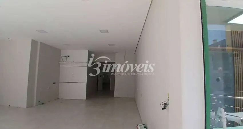 Sala comercial para locação anual, térrea, com mezanino, 120 m² privativos, 1 banheiro, bairro são judas, itajaí-sc.
