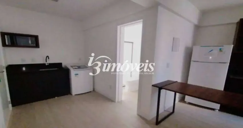 Loft mobiliado para locação, 1 quarto, edíficio serena, bairro centro, itajaí-sc