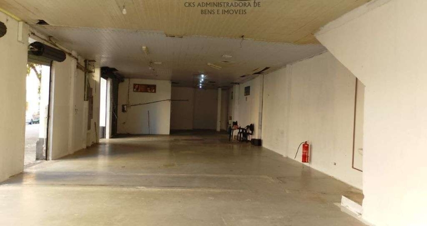 Salao Comercial para Locacao – Bras/SP  Rua 21 de Abril, esquina com Rua Sao Leopoldo  Excelente oportunidade no coracao do Bras! Salao comercial bem localizado, de esquina, com grande visibilidade e 