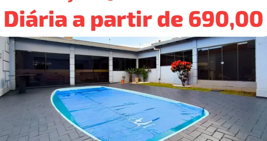 Locacao para eventos com piscina,mesa de sinuca,churrasqueira