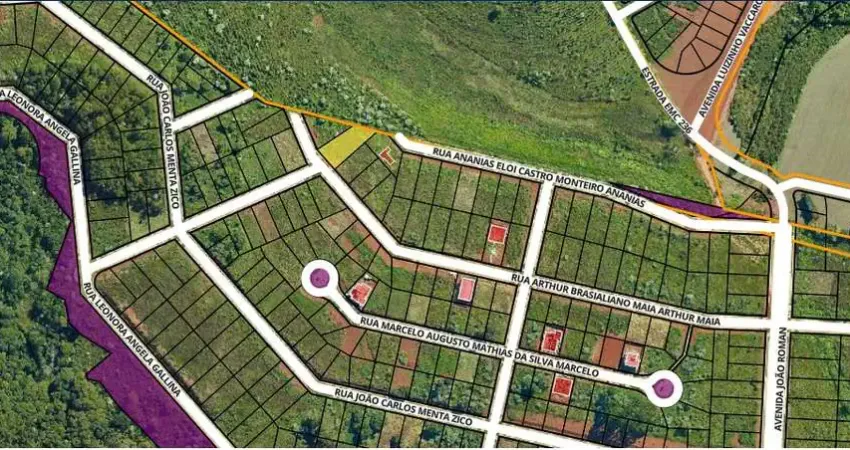 Terreno à venda na Arthur Brasiliano Maia, 598, Água Santa, Chapecó