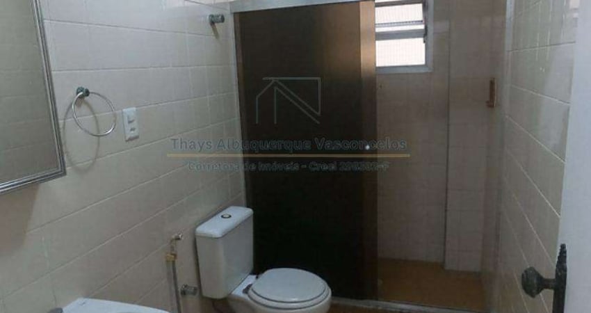 Apartamento 130 m² - Embaré  em Santos - Locação 2 dormitórios e 1 vaga - R$ 4.020,25