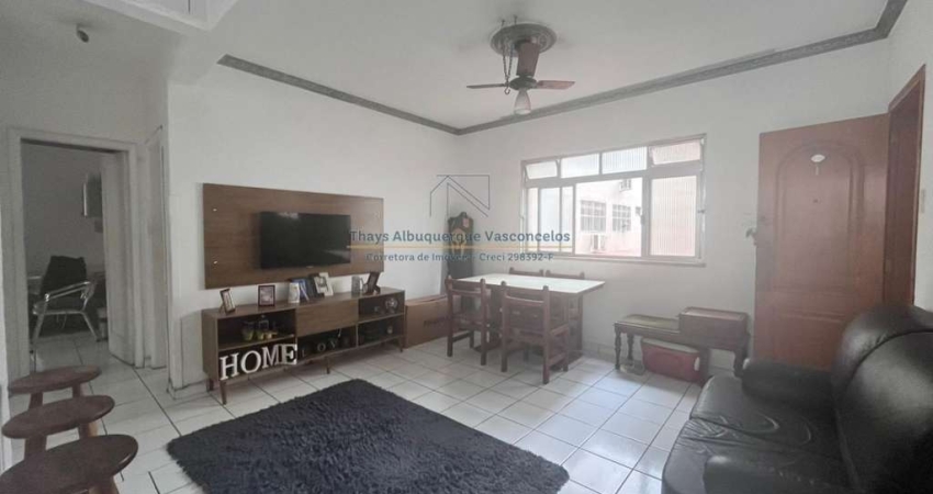 Apartamento 75 m² - Gonzaga em Santos venda - R$ 415 mil, 2 dormitórios.