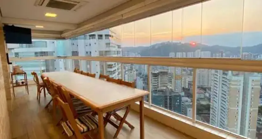 Venda excelente apto porteira fechada com 2 suítes, super varanda goumet e lazer, no gonzaga, santos, sp