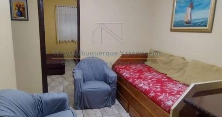 Apartamento Térreo com 1 Quarto, Mobiliado a 2 Quadras da Praia na Guilhermina, Praia Grande