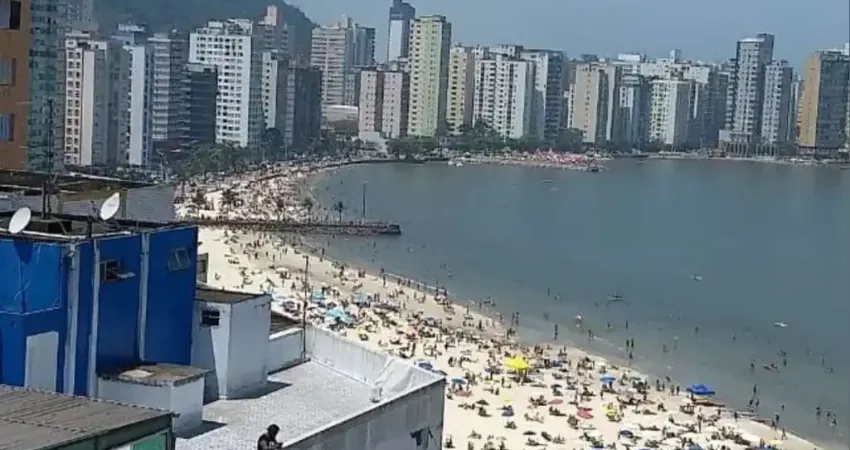 Venda Sala Living Com Vista Mar, no Gonzaguinha, em São Vicente - SP