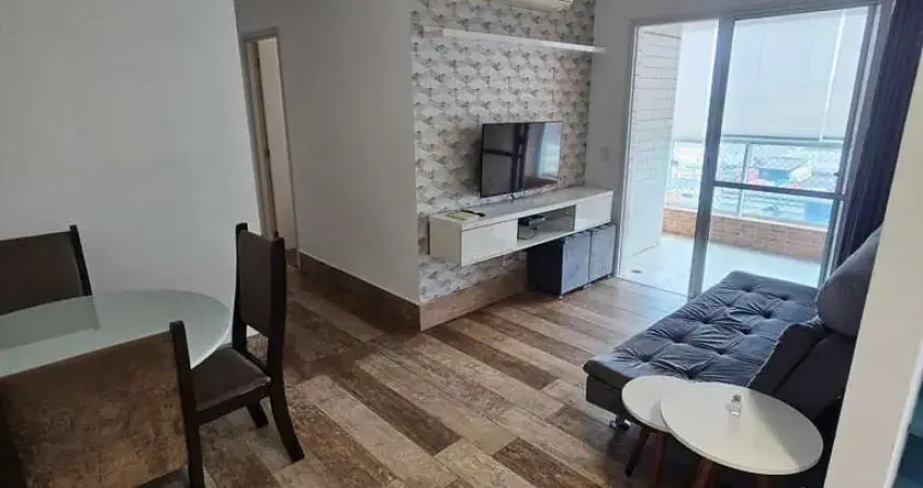 Aluguel apto mobiliado com 1 quarto, varanda e lazer completo no macuco em santos - sp