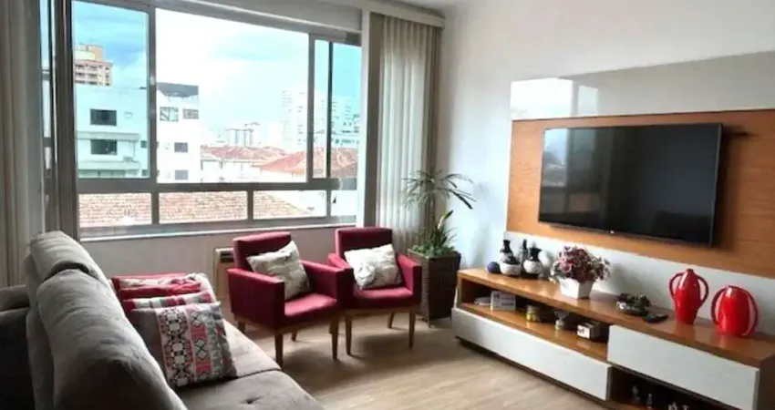 Venda apto com 3 quartos, suíte + dependência completa e vaga privativa, no embaré, santos - sp