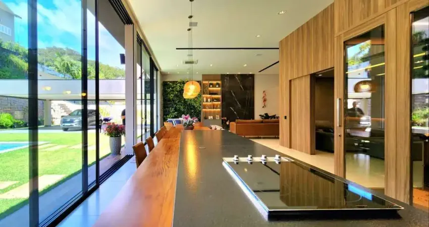 Sobrado novo à venda com todo requinte e sofisticação de luxo em alphaville tamboré 1