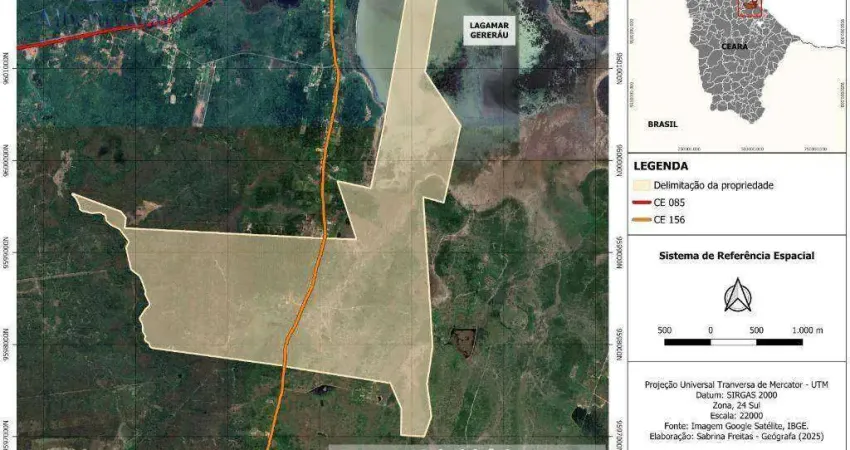 Terreno à venda, 6567587 m² por R$ 40.000.000,00 - Pecém - São Gonçalo do Amarante/CE