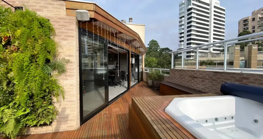 Cobertura mobiliada à venda – luxo, conforto e lazer completo!