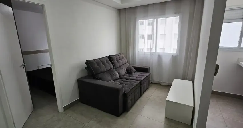 Apartamento mobiliado com 1 quarto para alugar, 36m² - barra funda