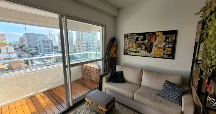 Apartamento com 1 dormitório para alugar, 36 m² por R$ 4.670/mês - Brooklin - São Paulo/São Paulo