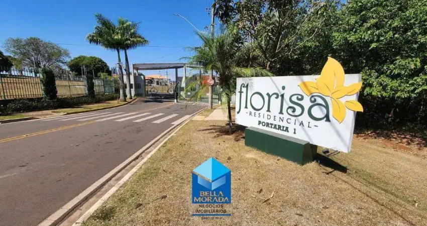 Terreno em condomínio fechado à venda no Residencial Florisa, Limeira 