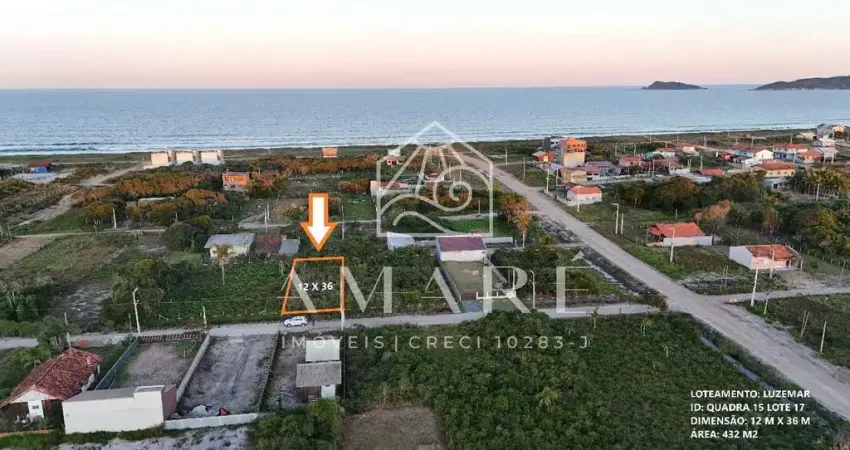 Terreno à venda na Praia do Ervino, São Francisco do Sul 