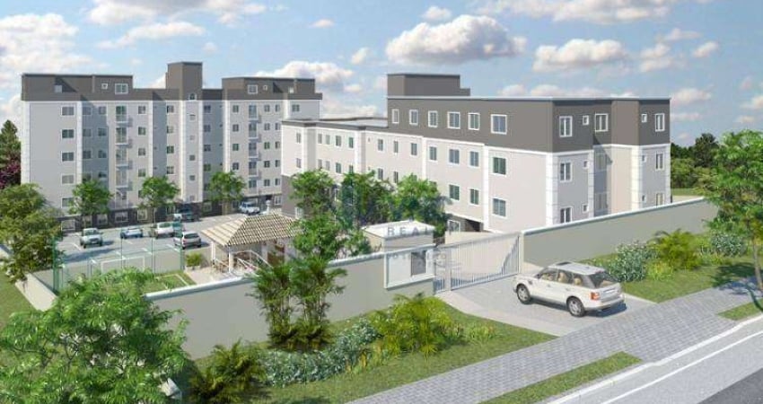Apartamento com 2 dormitórios para alugar, 45 m² por R$ 1.325,00/mês - Angola - Betim/MG
