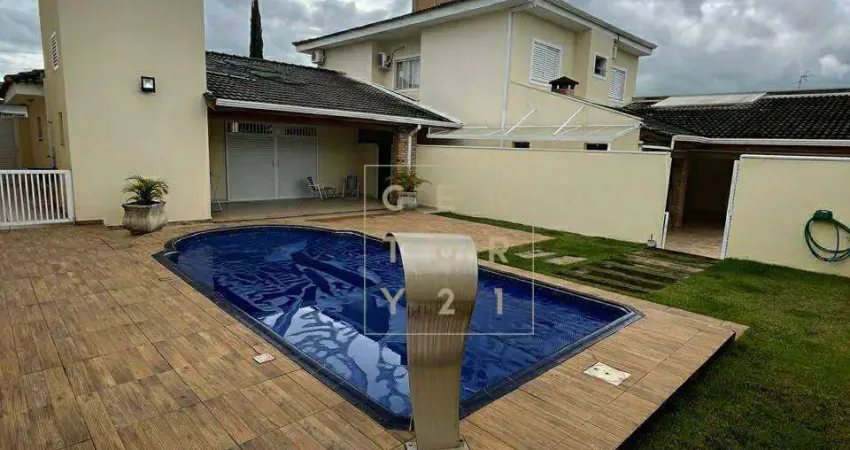 Casa com 3 quartos à venda, 347 m² por R$ 1.490.000 - Condomínio Lago da Serra - Araçoiaba da Serra/SP