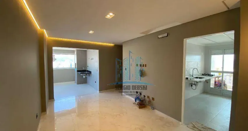 Lindo apartamento à venda, prédio recém entregue no Boqueirão, Santos-SP., com varanda gourmet