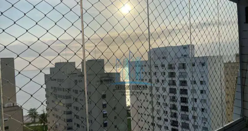 Vende-se apartamento com varanda gourmet (churrasqueira a carvão), andar alto, vista livre e para o mar.