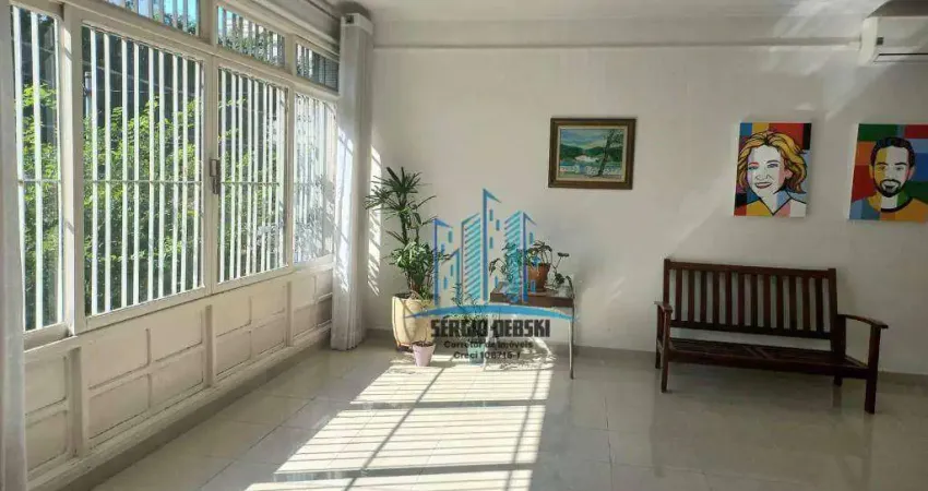 Vende-se sobreposta alta em ótima localização na ponta da praia, santos-sp. com 229 m² de área construída