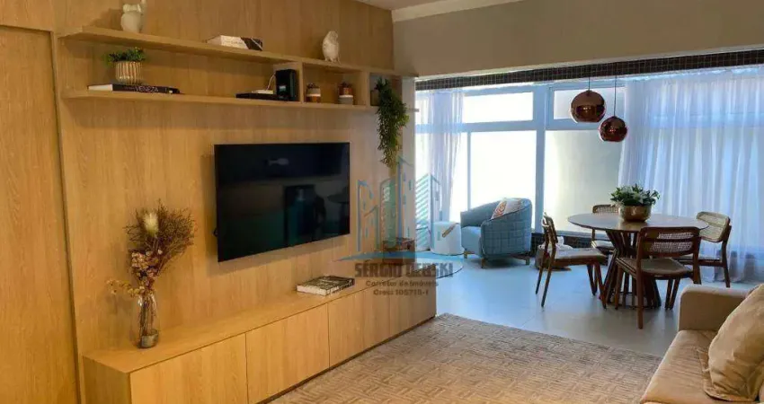 Lindo apartamento tipo garden à venda, gonzaga, santos, ótima localização.