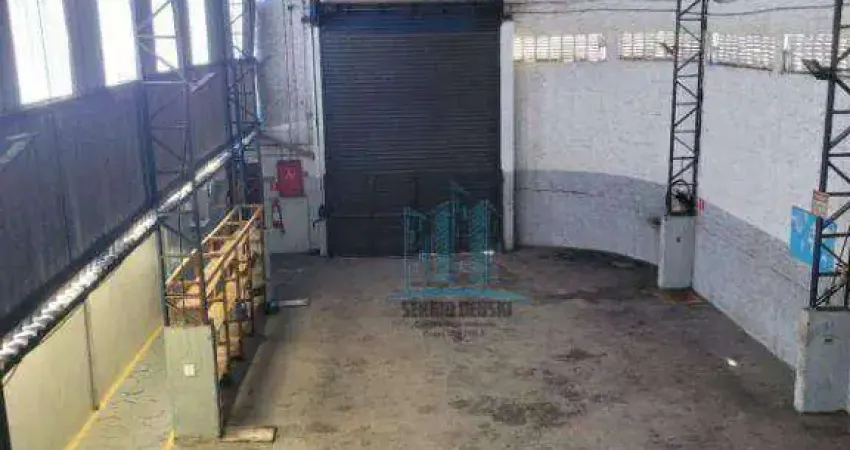 Aluga-se galpão com 300 m², próximo à av. perimetral, santos-sp.