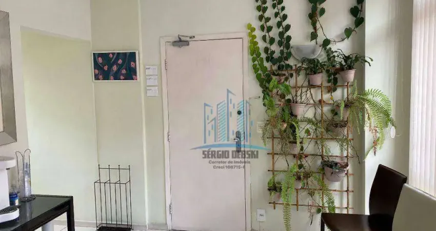 Sala comercial/conjunto à venda, no gonzaga, santos-sp., na avenida ana costa, uma das mais importantes da cidade.