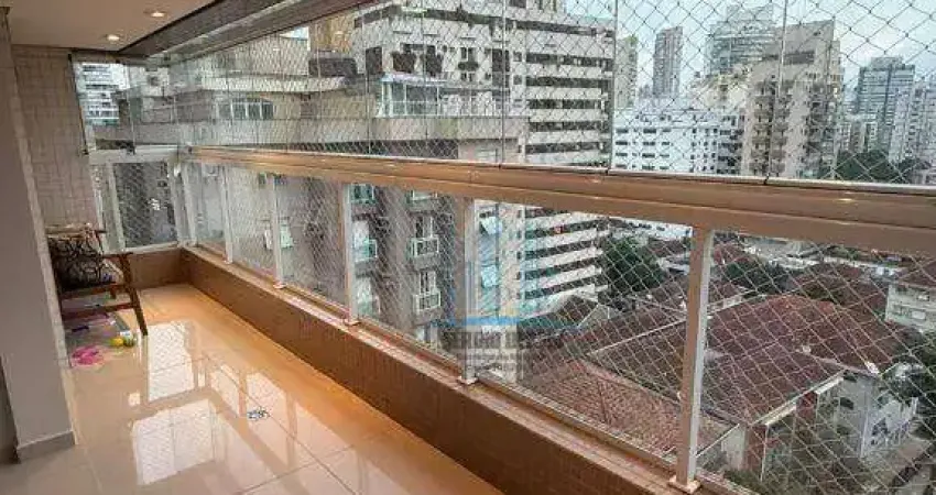 Apartamento à venda, gonzaga, ótima localização, lazer e 2 vagas.