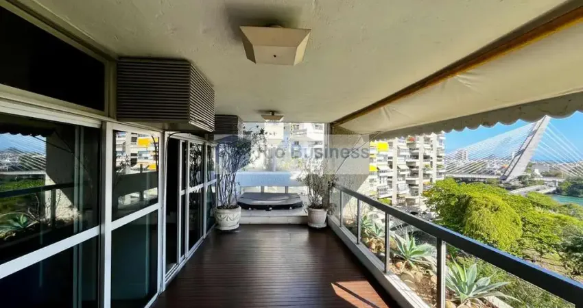 Apartamento com 4 quartos à venda na Estrada da Barra da Tijuca, Itanhangá, Rio de Janeiro