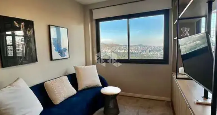 Apartamento mobiliado com 1 dormitório no bairro Petrópolis