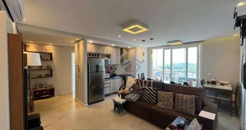 Apartamento mobiliado com 2 dormitórios no centro de Pelotas