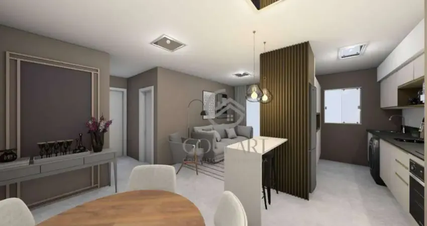 Lindo apartamento mobiliado de 2 quartos á venda na Zona Norte