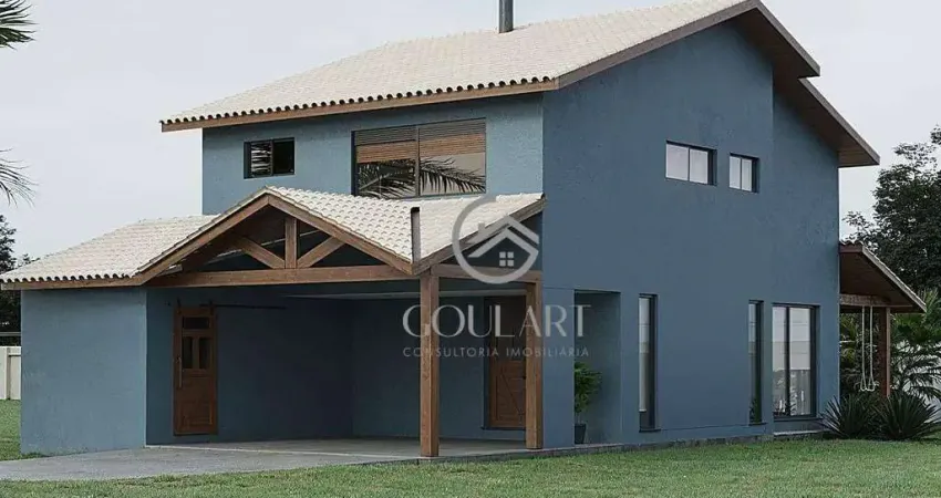 Linda sobrado a venda casa no veredas, com 3 dormitórios e escritório