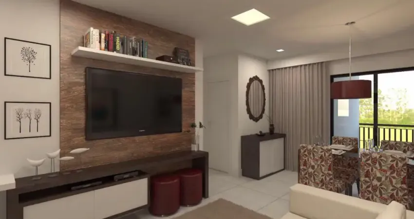 Jadrim Normandia / Village Santa Helena em  Volta Redonda, Apartamento de 2 quartos (1 suite) com 73,58 m²
