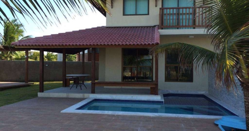 Casa de condomínio à venda em Ilha de Itamaracá, Praia dos Golfinhos, com 4 quartos, 118m²