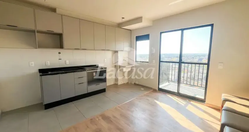 Imobiliária la casa aluga: apartamento novo e semi mobiliado, no condomínio vista batel!