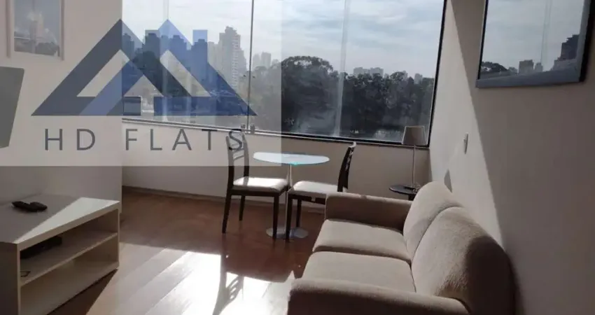 Flat com 1 quarto para alugar na Rua Doutor Chibata Miyakoshi, 183, Paraíso do Morumbi, São Paulo