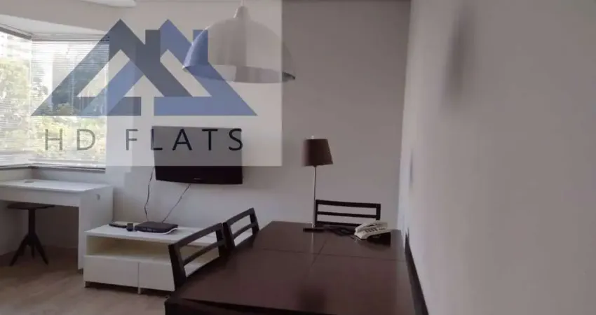 Flat com 1 quarto para alugar na Rua Doutor Chibata Miyakoshi, 183, Paraíso do Morumbi, São Paulo
