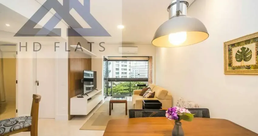 Flat com 1 quarto para alugar na Rua Brás Cardoso, 654, Vila Nova Conceição, São Paulo