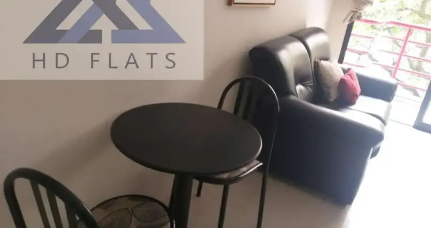 Flat com 1 quarto para alugar na Alameda Jauaperi, 1083, Moema, São Paulo