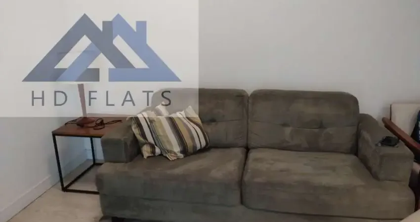 Flat com 1 quarto para alugar na Rua Ribeiro do Vale, 152, Brooklin Paulista, São Paulo