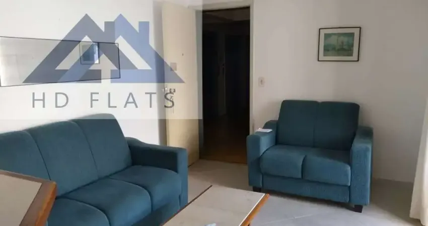 Flat com 1 quarto para alugar na Avenida Rouxinol, 174, Indianópolis, São Paulo