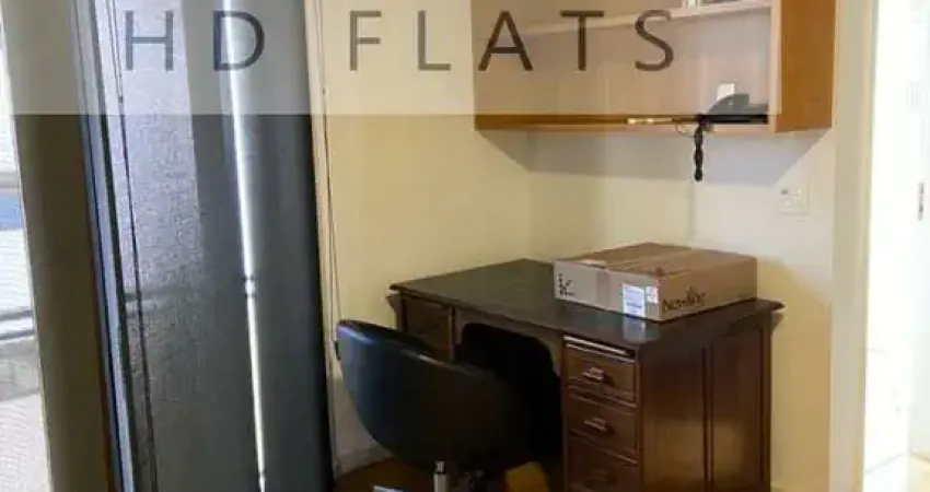 Flat com 1 quarto para alugar na Avenida Rouxinol, 174, Indianópolis, São Paulo