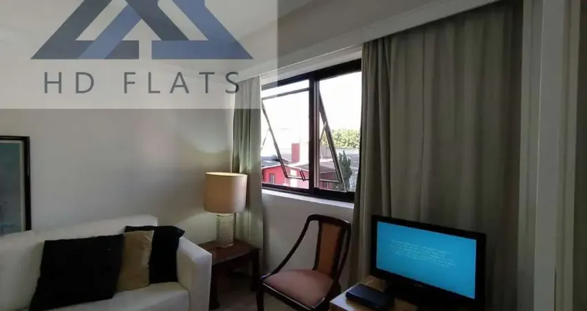 Flat com 1 quarto para alugar na Rua Pedroso Alvarenga, 543, Itaim Bibi, São Paulo